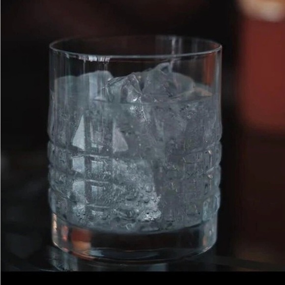 Luigi Bormioli Mixology 12.75 Oz Charme DOF Bourbon Glasses Set Of 2 - Signed - Picture 1 of 8